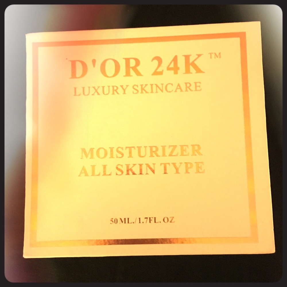 D'OR 24K moisturizer